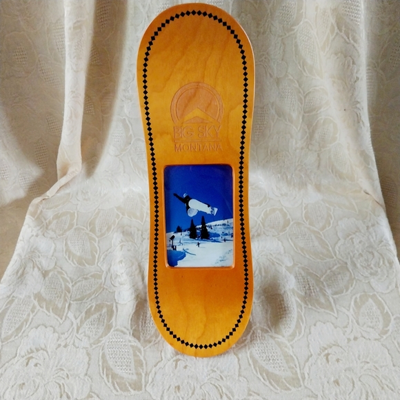 Photo Frame Snowboard Big Sky MT - Picture 1 of 4